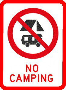 nz campervan no camping 219x300 Freedom Camping in Neuseeland