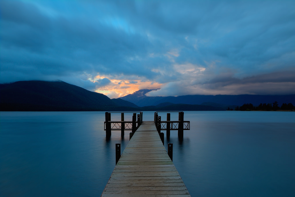 The Calm Before The Storm Flickr Cat Burton Weihnachten in Neuseeland Lake Te Anau