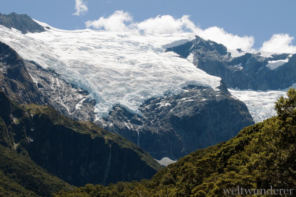 Wandern mit Kindern in Neuseeland: der Rob Roy Track im Mount Aspiring National Park 17 Weltwunderer Rob Roy Glacier Track
