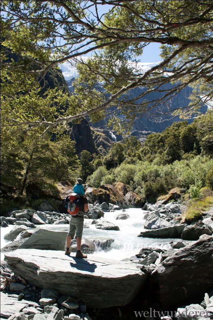 Weltwunderer Rob Roy Glacier Track