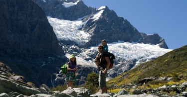 Wandern mit Kindern in Neuseeland: der Rob Roy Track im Mount Aspiring National Park 3