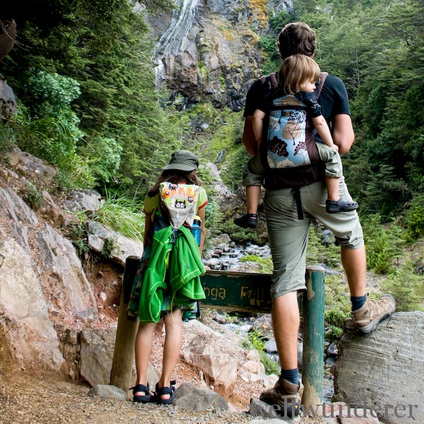 Tongariro National Park mit Kindern Waitonga Falls Track