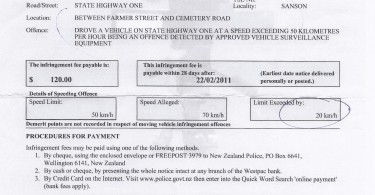 Bußgelder und Parktickets in Neuseeland: unsere (bitteren) Erfahrungen 2