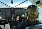 Rotorua Wasserflugzeug Pilot