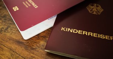 Reisepass oder Kinderreisepass