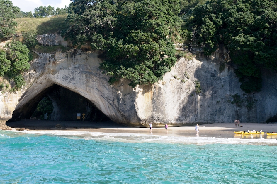 Besten Wanderwege in Neuseeland Cathedral Cove