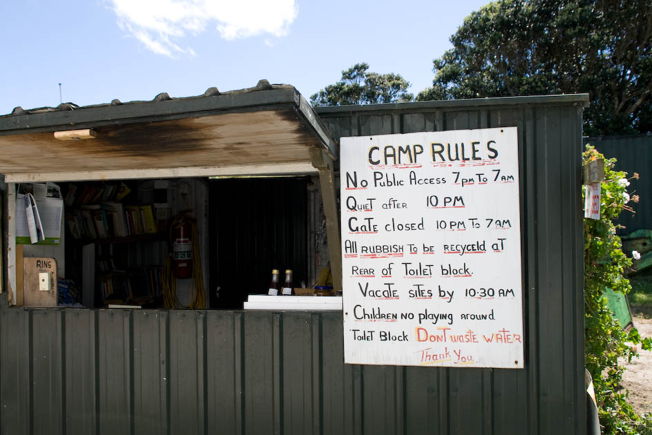 DOC Campsite Matata in der Bay of Plenty