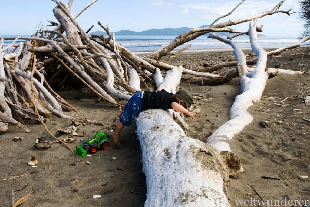 Paekakariki an der Kapiti Coast