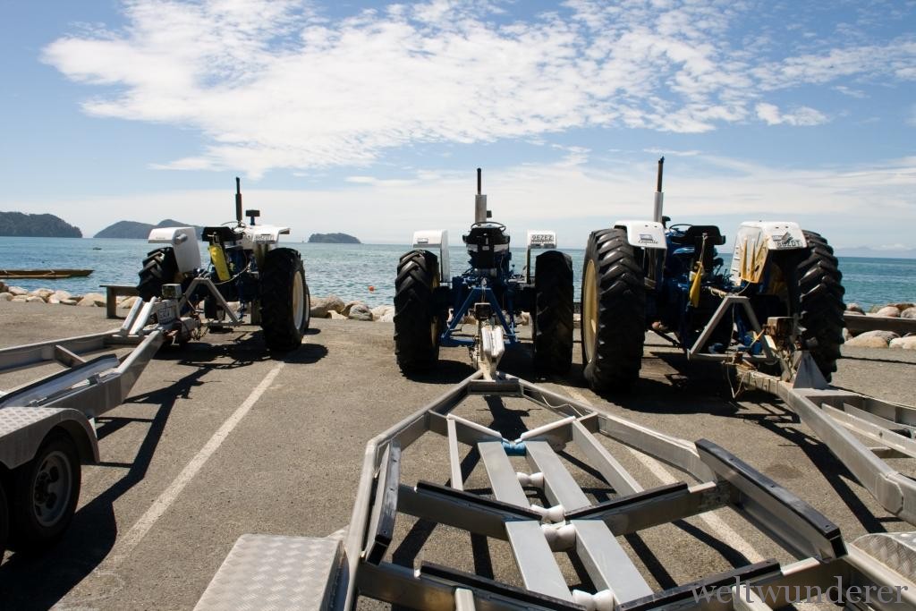 Aquataxi Launch im Abel Tasman National Park