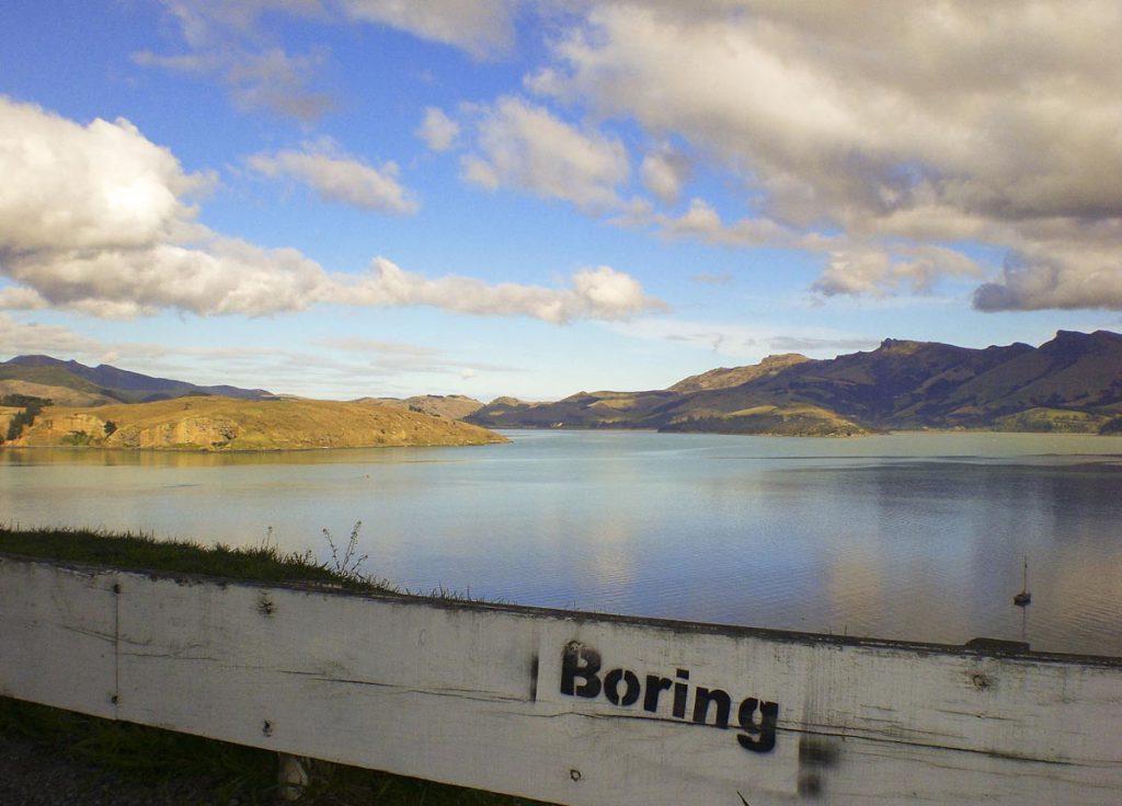 Boring Akaroa Boring Akaroa by Ugly New Zealand
