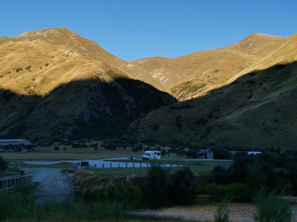 Moke Lake bei Queenstown: einfach unbeschreiblich schön 10 Moke Lake Campground Queenstown