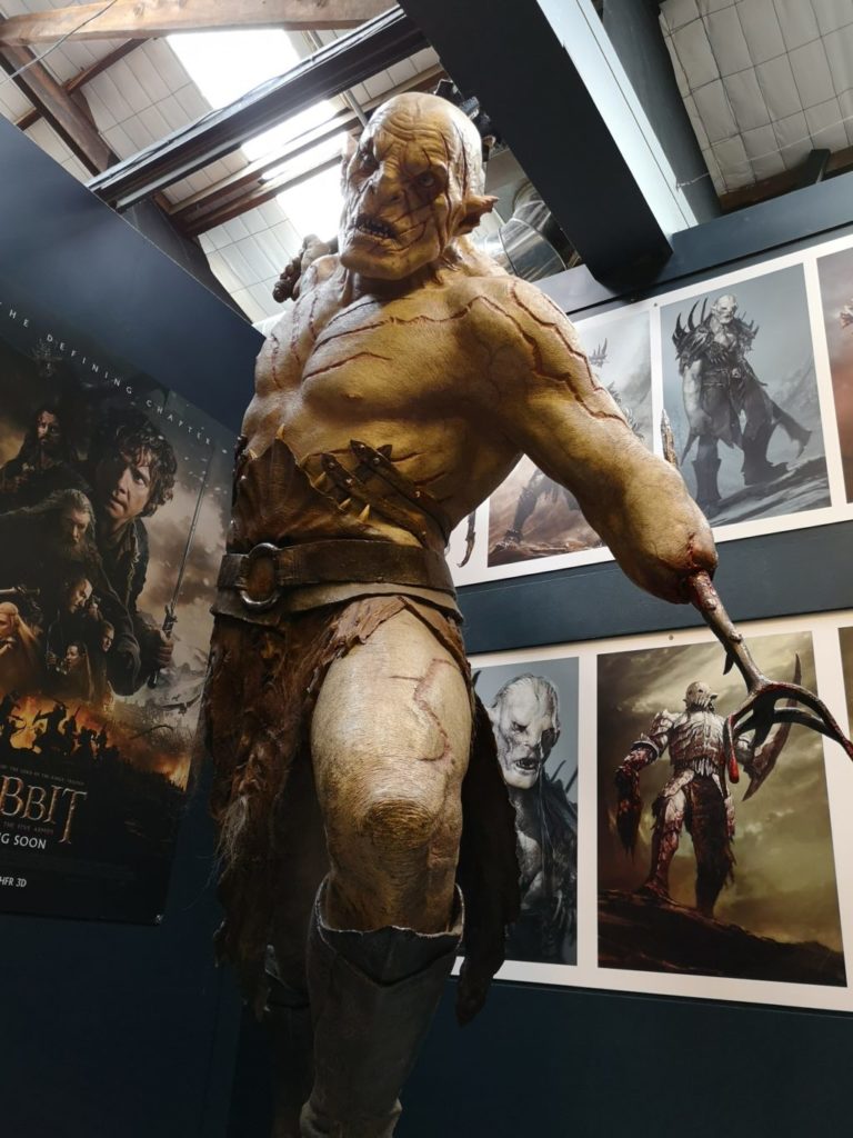 Weta Cave Studio Tour Wellington Azog