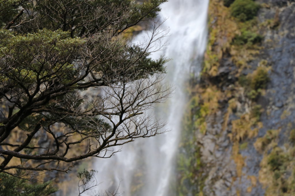 Schönste Wasserfälle in Neuseeland Devils Punchbowl Falls
