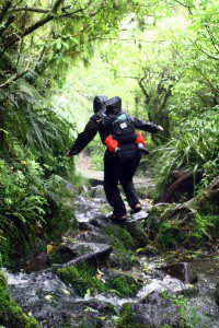 Mount Taranaki im Regen