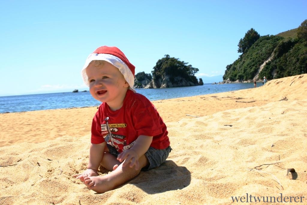 Weihnachten am Strand in NZ - von Steffi Reichler Weihnachten am Strand in NZ - von Steffi Reichler