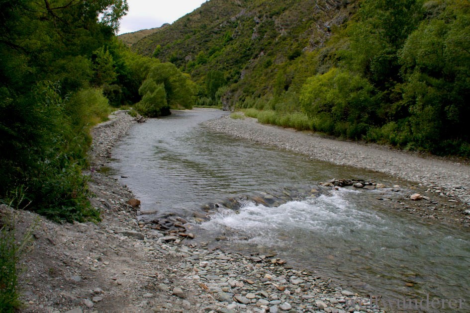 Bruinen ford at Arrow River in Arrowtown