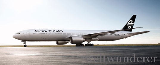 Air New Zealand 777-300 Aircraft Black Tail