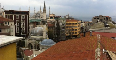 Istanbul Blue Mosque from Hotel