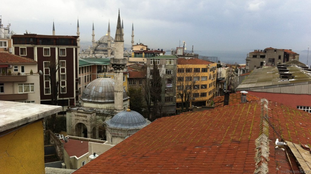 Istanbul Blue Mosque from Hotel