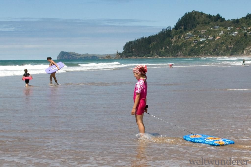 Ocean Beach in Tairua