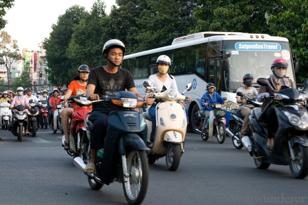 Saigon near Ben Than Market