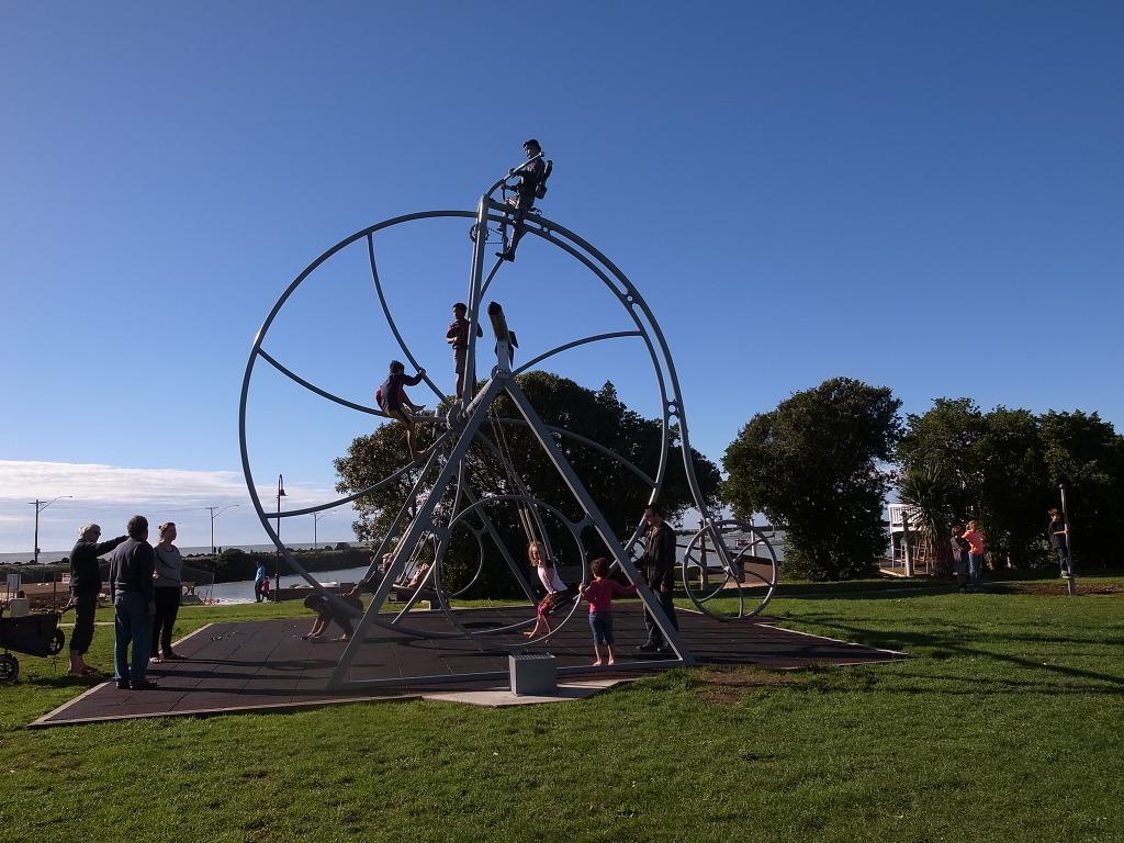 Spielplätze in Neuseeland Oamaru Steampunk Playground