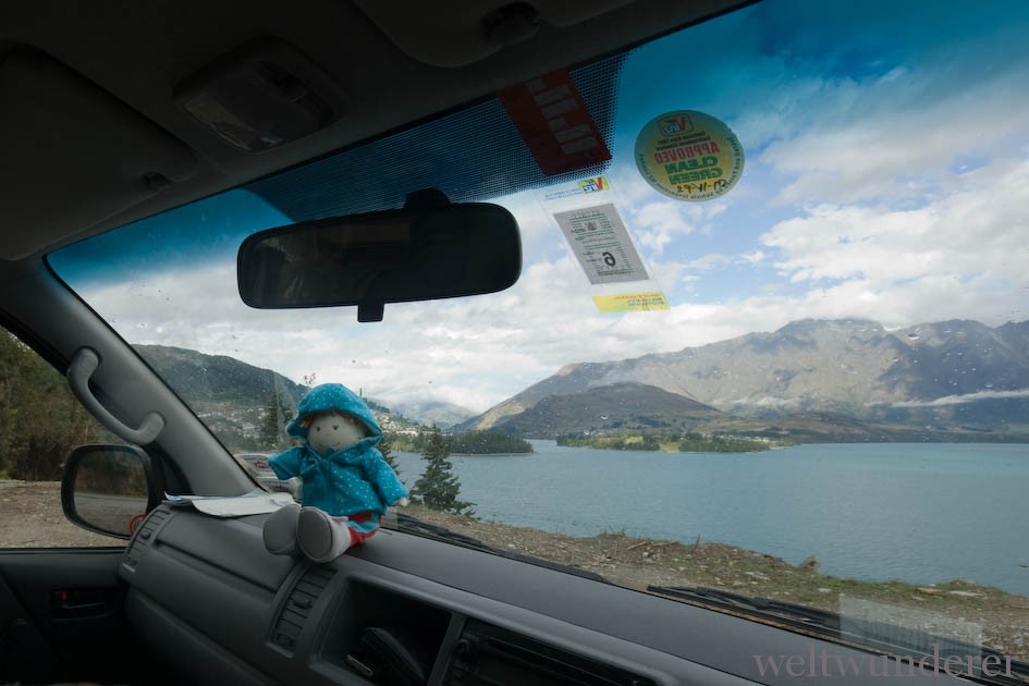 Lake Wakatipu Campervan Elternzeit in Neuseeland