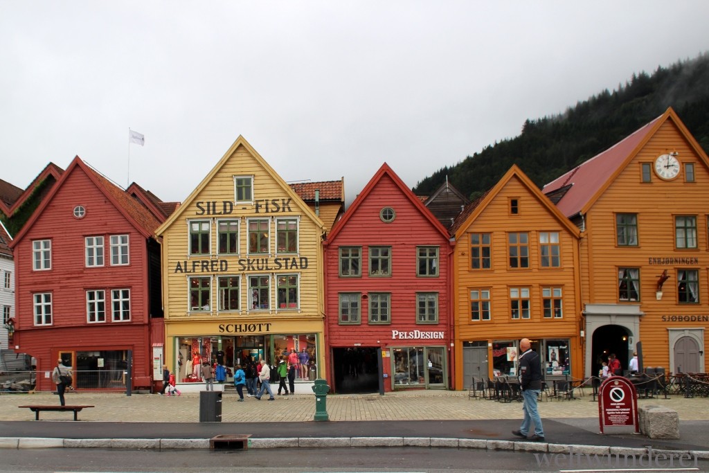 Bryggen i Bergen Norway