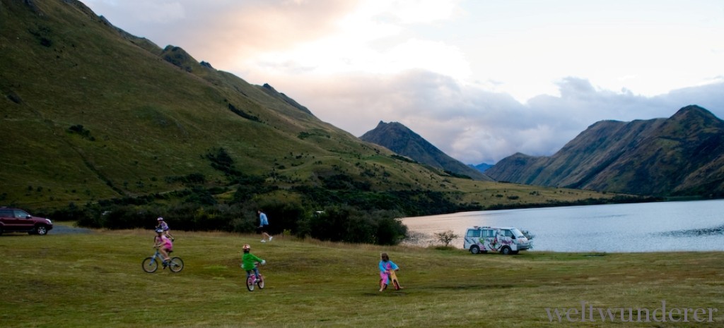 Moke Lake bei Queenstown: einfach unbeschreiblich schön 12 Moke Lake Campground Queenstown