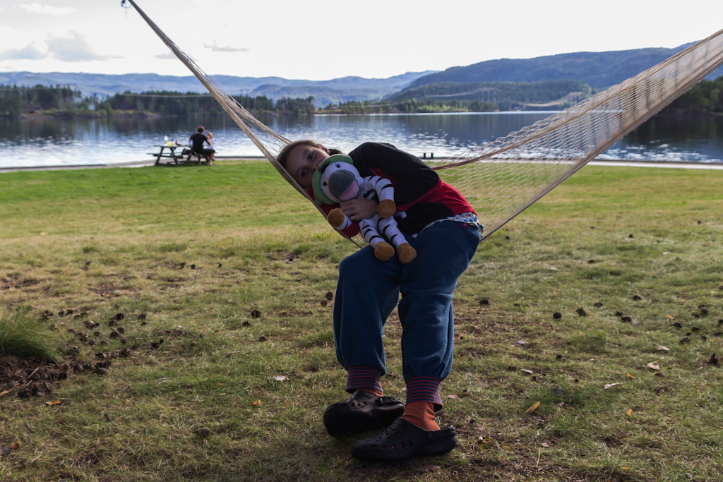 Norwegen Camping Hängematte