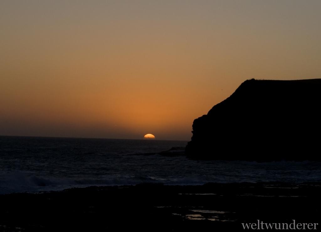NZ Curio Bay Sunset