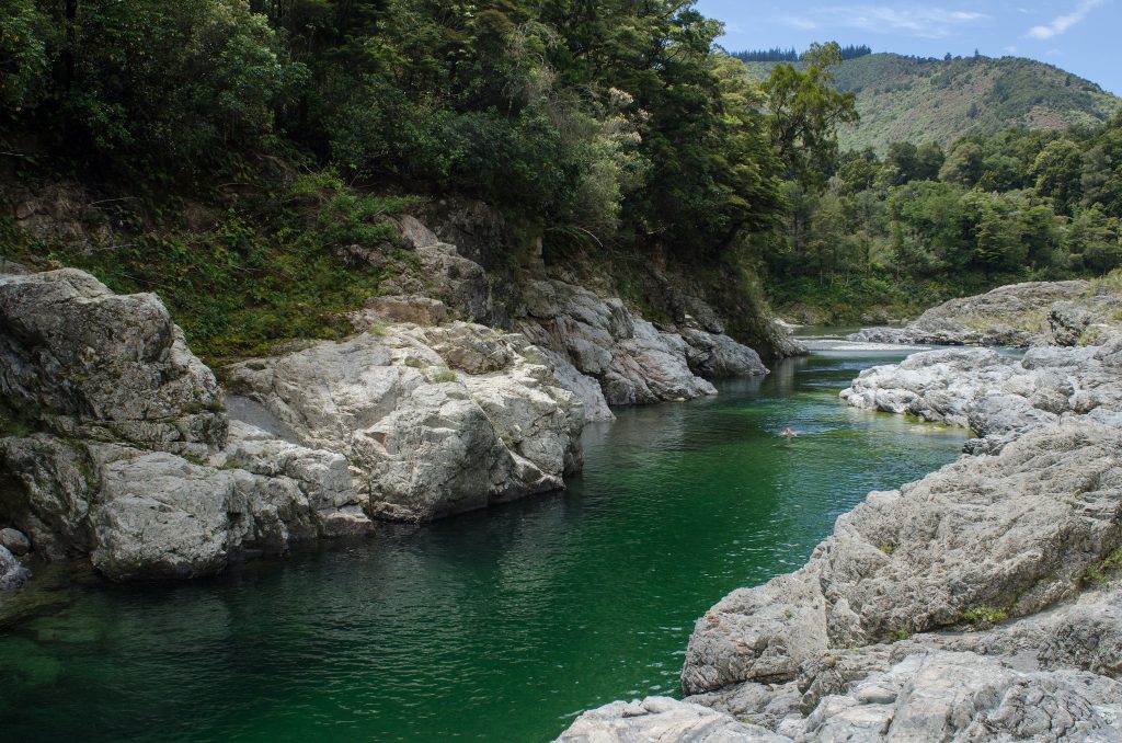 Badestellen in Neuseeland Pelorus River