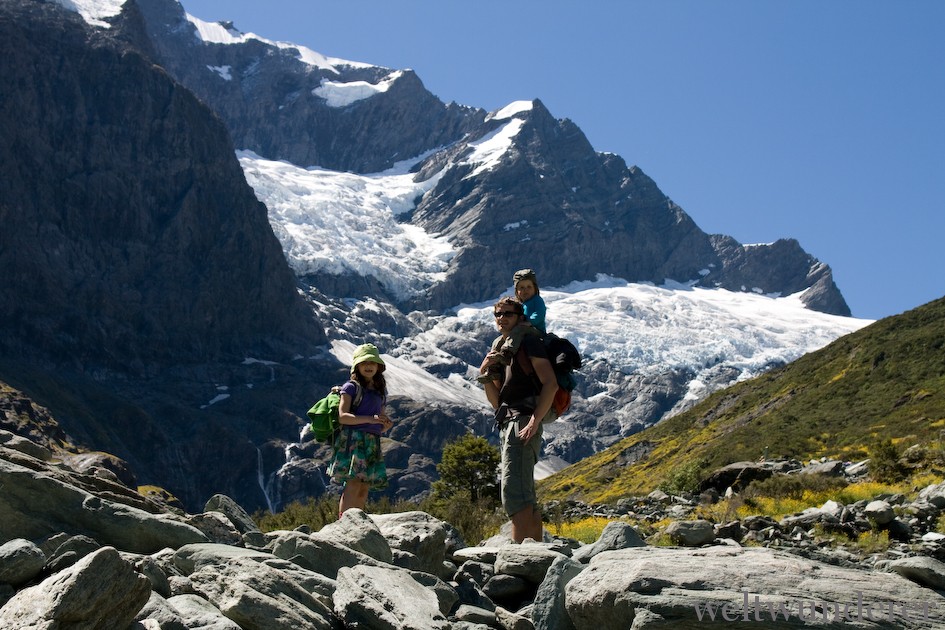 Neuseeland erstes Mal Rob Roy Glacier Wanaka