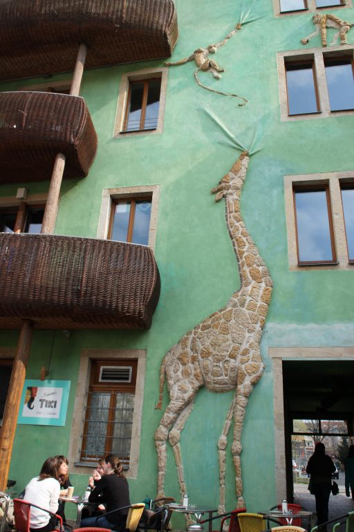 Dresden Neustadt mit Kindern Kunsthofpassage