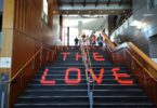 Te Papa Museum Wellington Treppe