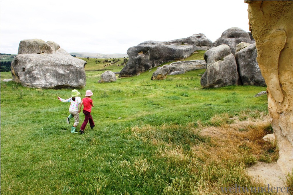 Zwischen den Elephant Rocks