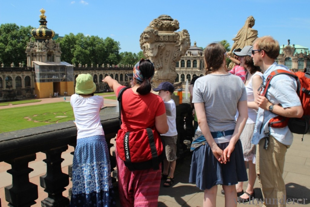 Dresden Stadtführung für Kinder Zwinger