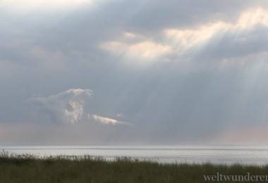 Ostseestrand Wolke