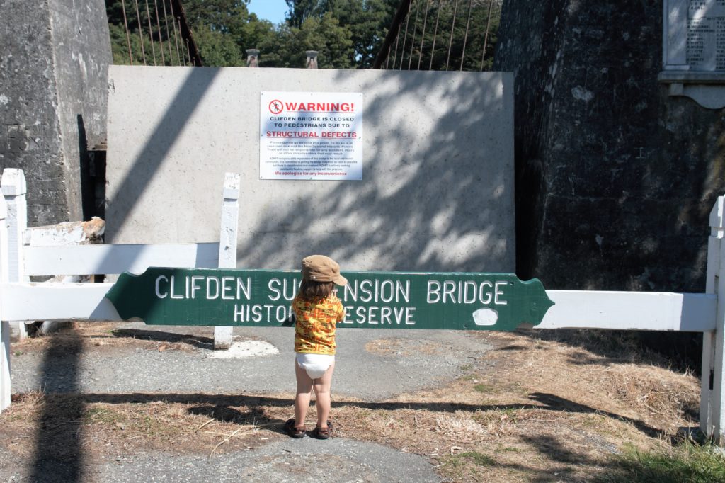 Catlins Clifden Suspension Bridge