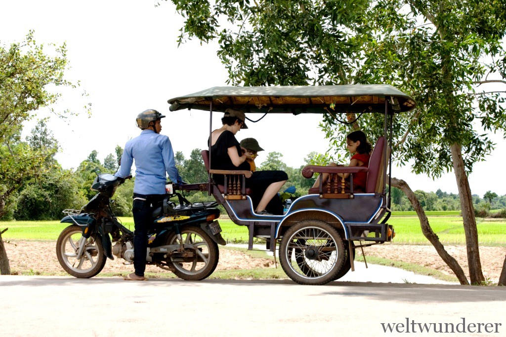 Im Tuktuk hatten die Weltwunderkinder den meisten Spaß