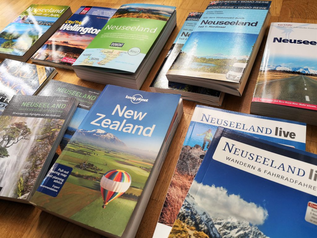 Reiseführer Neuseeland Bücher Reisevorbereitung