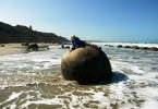 Weltwunderer Moeraki Boulders