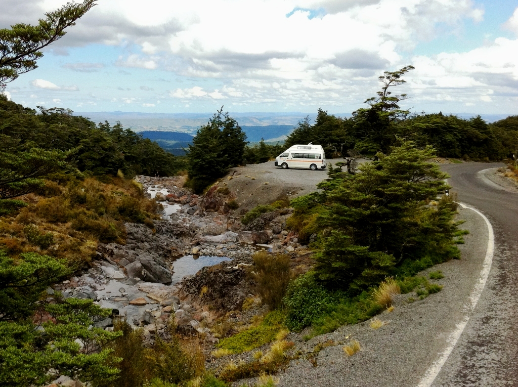 Weltwunderer Campervan New Zealand Mangawhero Falls