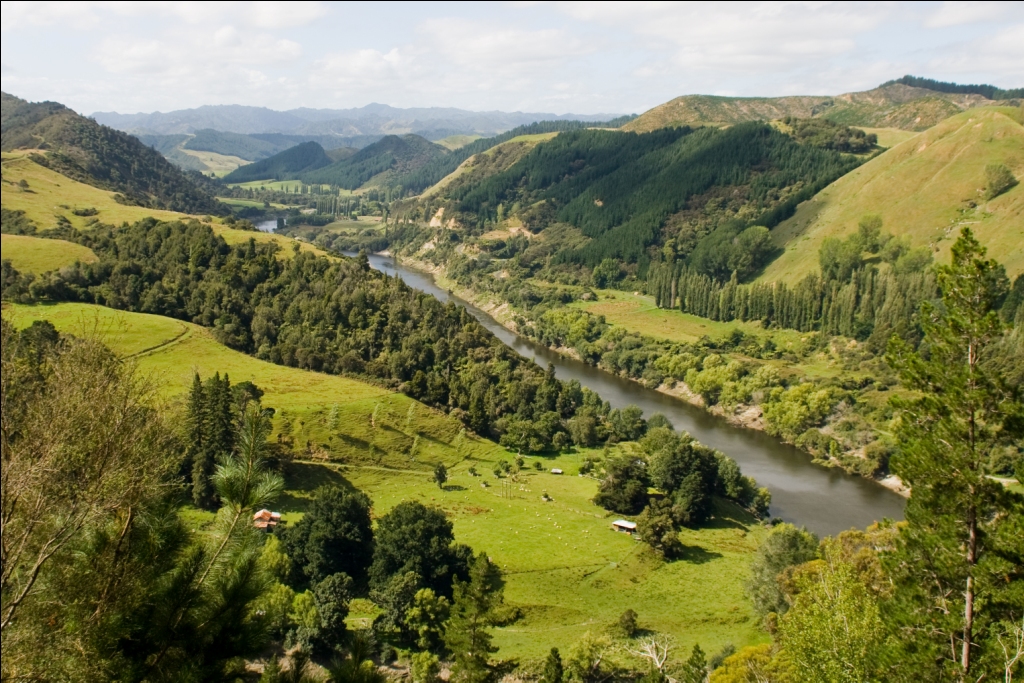 Weltwunderer Wanganui River Neuseeland