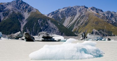 Weltwunderer Neuseeland Tasman Glacier Lake
