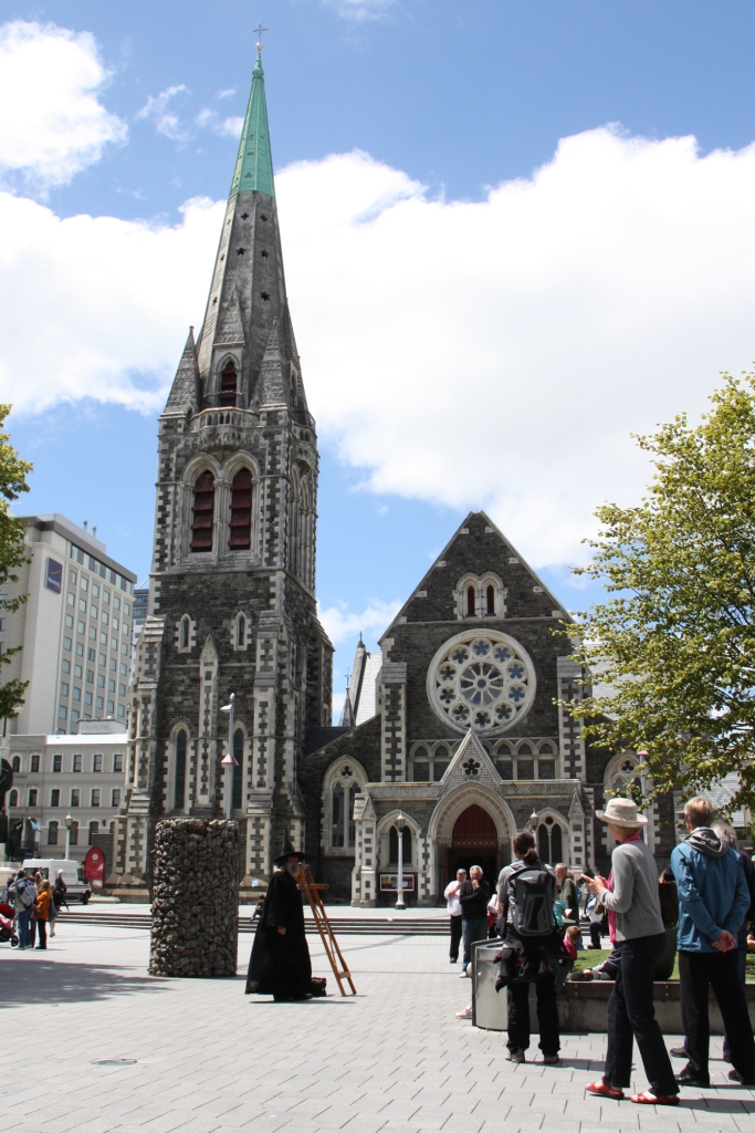 Weltwunderer New Zealand Christchurch Familien Cathedral