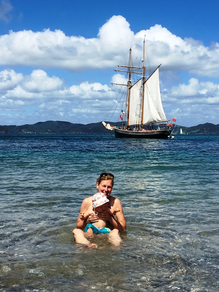 Bootstour mit Baby in Neuseeland