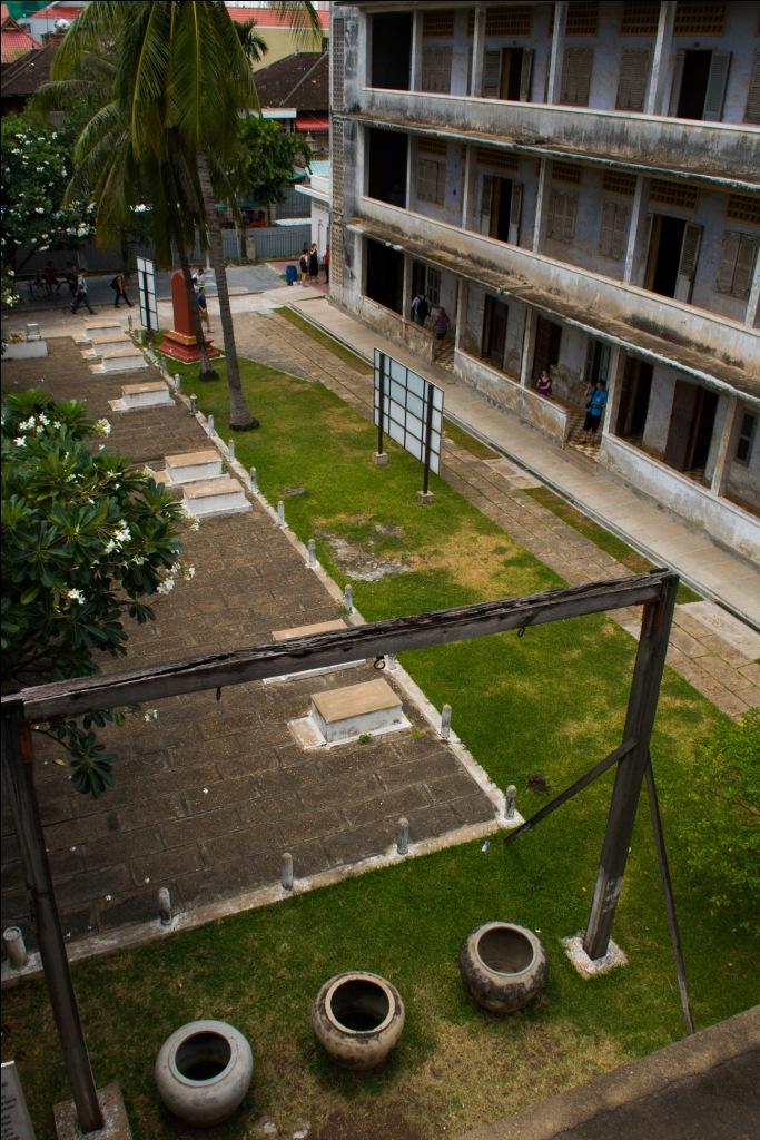 Weltwunderer Kambodscha Phnom Penh Tuol Sleng Genocide Museum