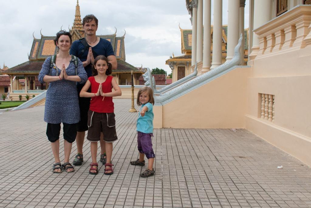 Weltwunderer Kambodscha Phnom Penh Royal Palacev