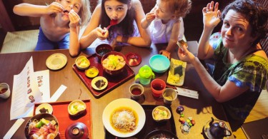 Weltwunderer Japan Essen für Kinder